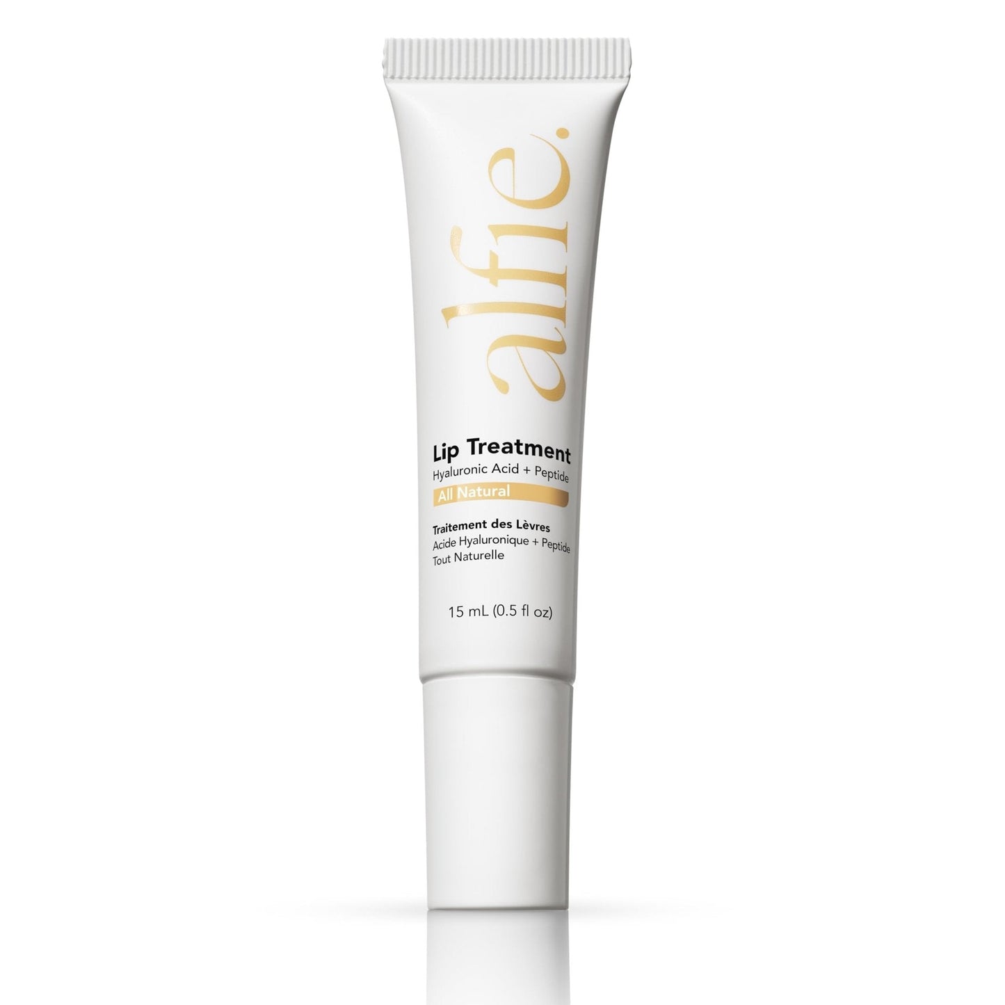 Alfie Hyaluronic Acid Lip Booster -Natural Flavor -15ml/0.5 Fl. Oz -Peptide Lip Treatment - Maple Wellness Supplements