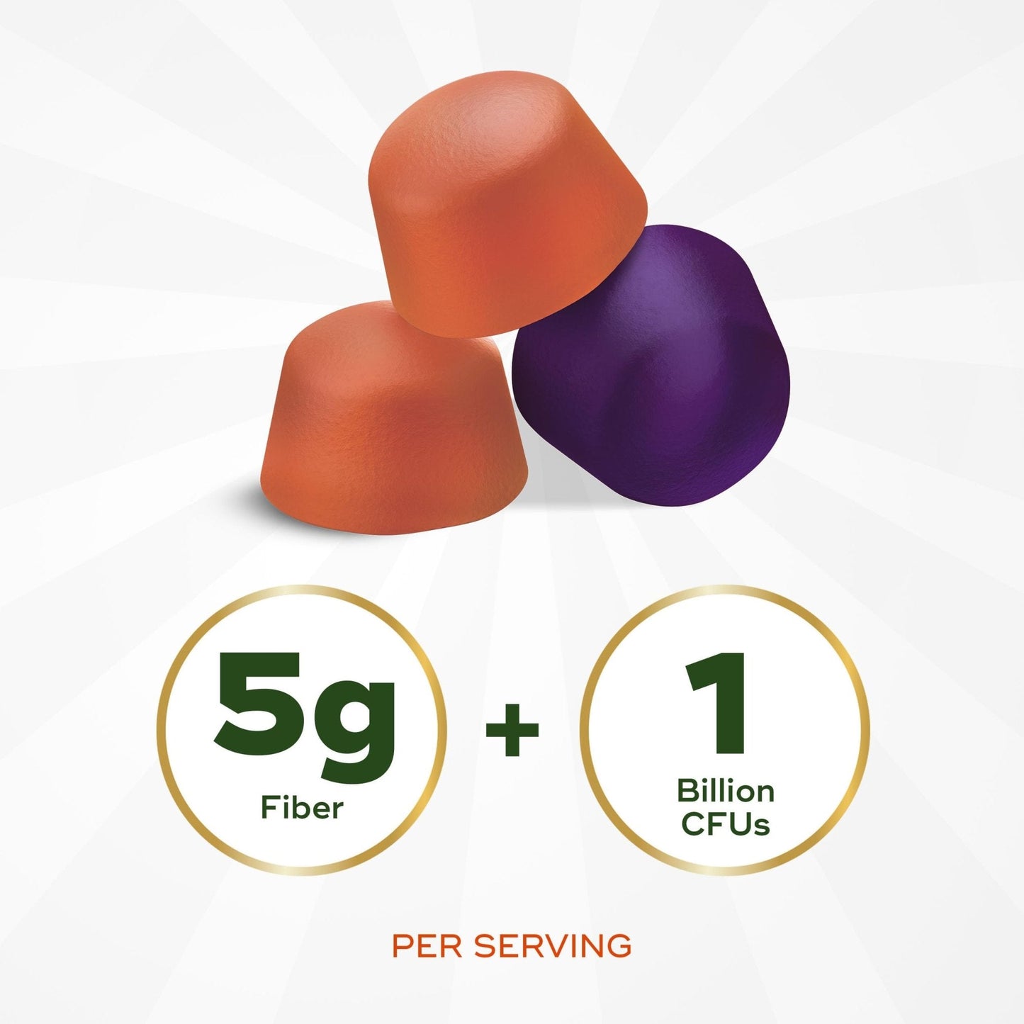 Align Probiotic, Probiotics + Fiber Gummies, Probiotics Help Relieve Occasional Bloating*, Fiber Helps Support a Healthy Digestive System - Maple Wellness Supplements