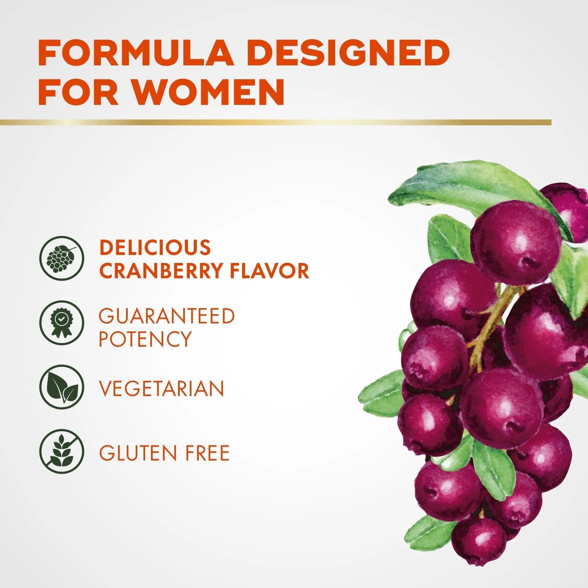 Align Probiotic, Women's Dualbiotic, Womens Probiotic Gummies, Prebiotics and Probiotics for Women, with Cranberry for Urinary Tract Health*, Cranberry Flavor, 90 Gummies - Maple Wellness Supplements