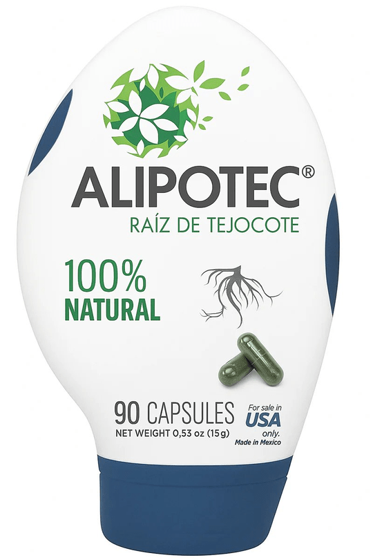 Alipotec Tejocote Root 100% Natural - 90 Caps 3 Month Supply Made in USA - Maple Wellness Supplements