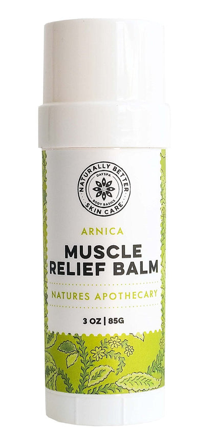 All-Natural Arnica Muscle Balm - Plant-Based Topical swelling and bruising Relief | Essential Oils & Menthol soothes and cools sore muscles, Hypoallergenic & Paraben-Free, Made in USA - Maple Wellness Supplements