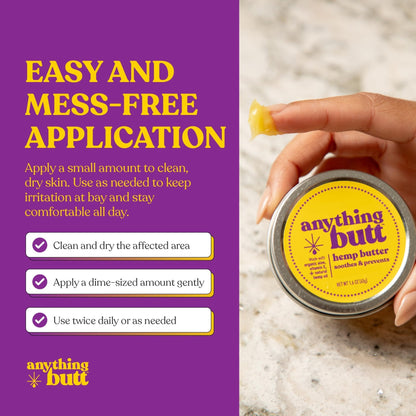 All-Natural Hemorrhoid Cream, Herbal Balm, Soothes Itching & Discomfort - Itch Hemorrhoid Soother Moisturizes for Itching, Rashes, Dryness, and Chafing - Maple Wellness Supplements
