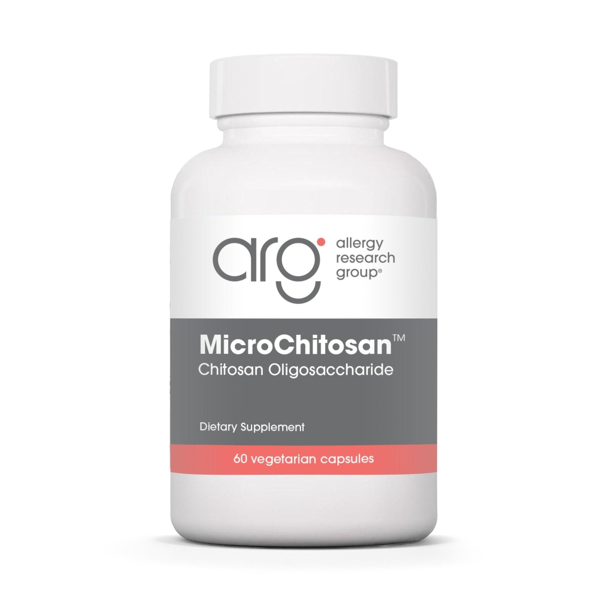 Allergy Research Group MicroChitosan Supplement - Chitosan, Chitosan Oligosaccharide, Cleansing Support Binder, Enhanced Detoxification - Maple Wellness Supplements