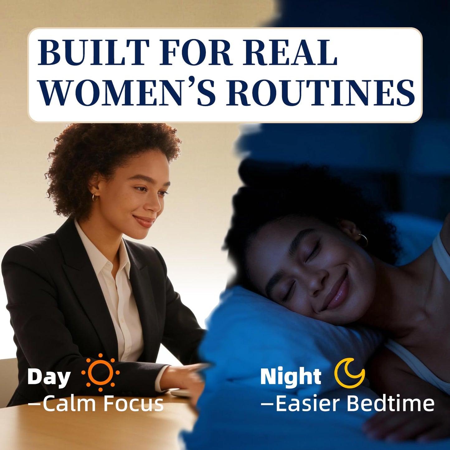 Alliwise Cortisol Supplements for Women and Men with Magnesium, Ashwagandha,L-Theanine,Chamomile & PS,High Cortisol Reducer, Manager, Detox, Lower for Mood,Focus,Sleep,Non-Drowsy,No Melatonin - Maple Wellness Supplements