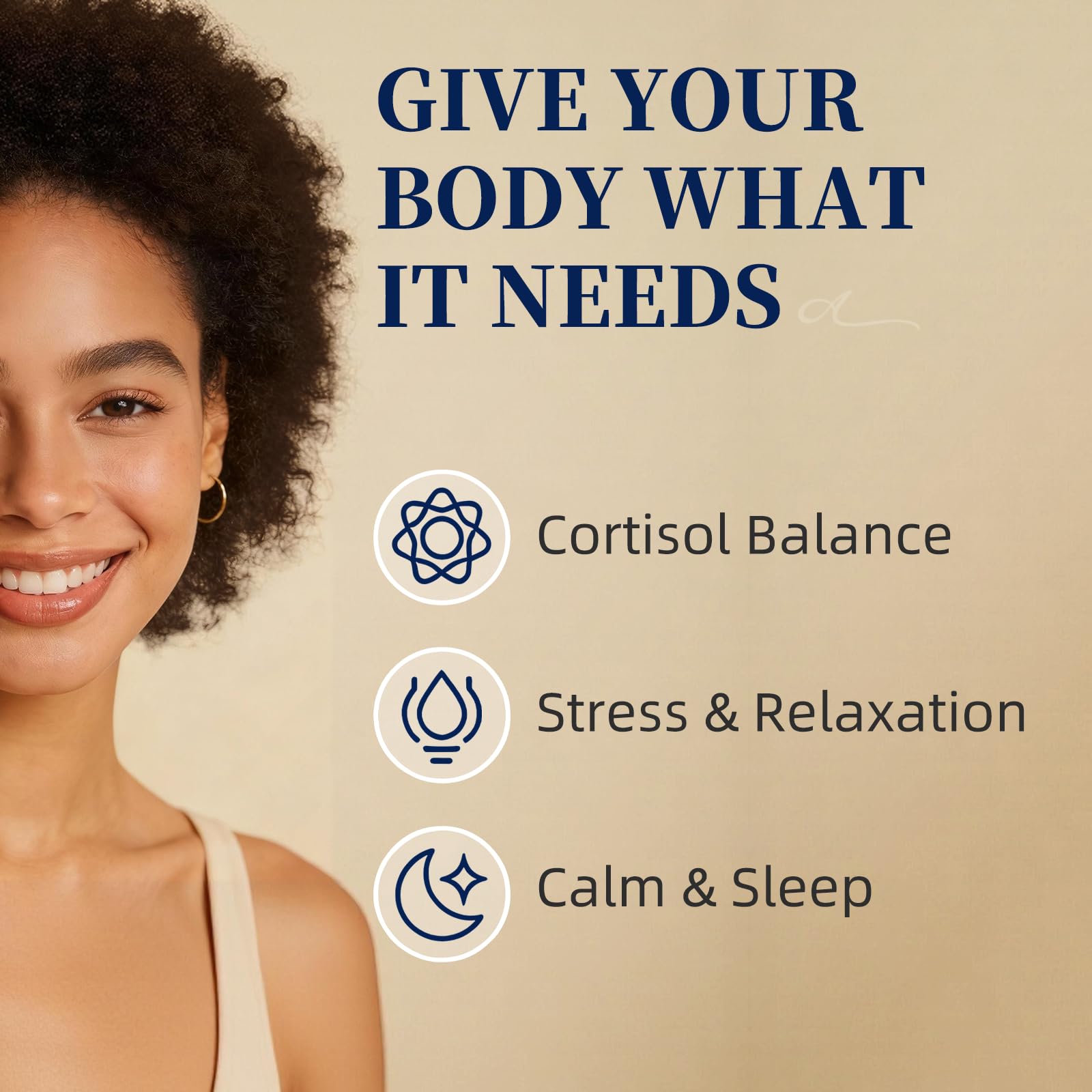 Alliwise Cortisol Supplements for Women and Men with Magnesium, Ashwagandha,L-Theanine,Chamomile & PS,High Cortisol Reducer, Manager, Detox, Lower for Mood,Focus,Sleep,Non-Drowsy,No Melatonin - Maple Wellness Supplements