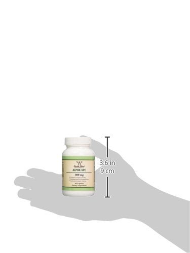 Alpha GPC Choline 600mg Capsules - Brain Support Supplement for Focus, Memory - Maple Wellness Supplements