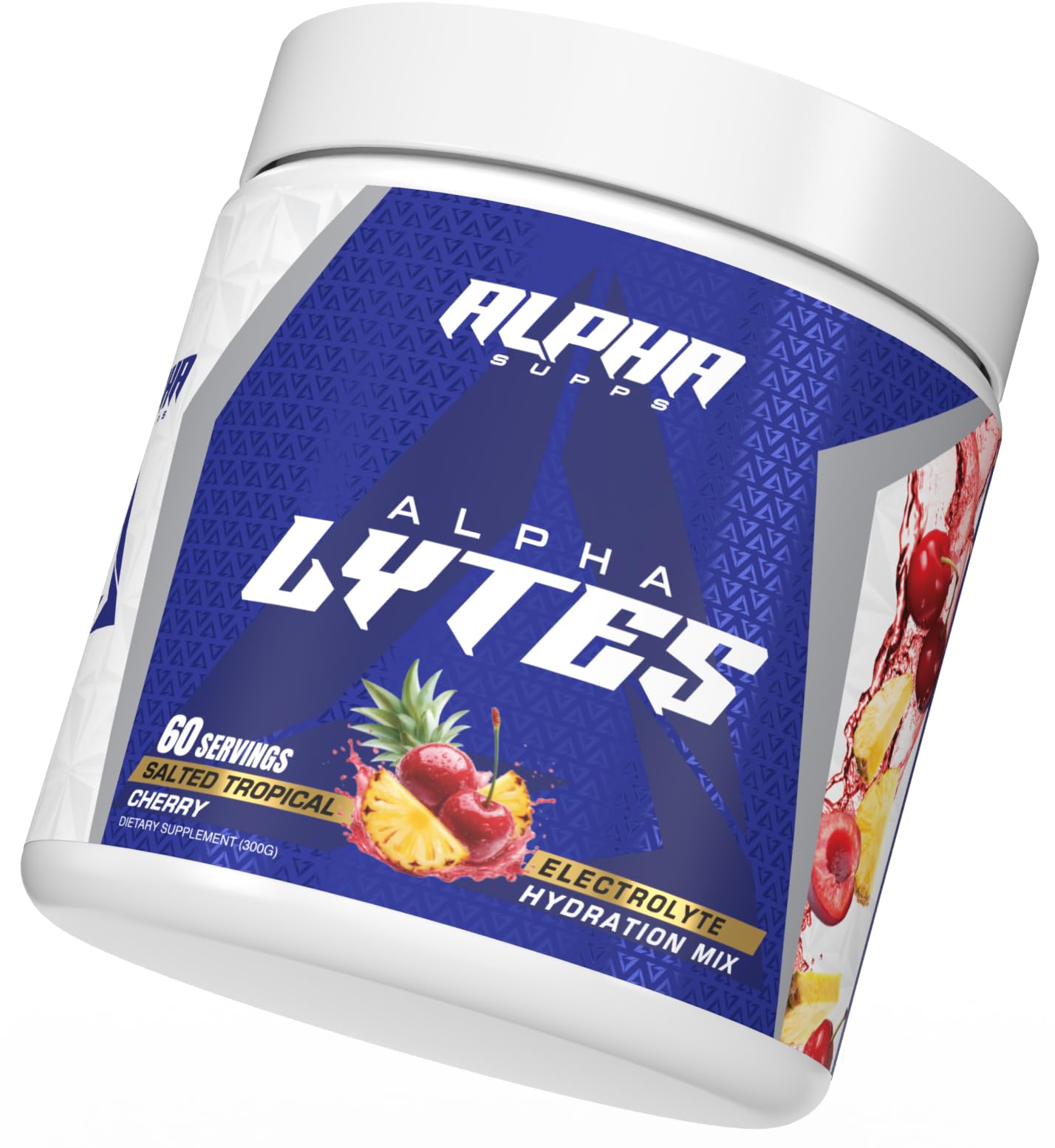 Alpha Lytes - Electrolyte Powder Daily Hydration Drink Mix - Sugar-Free, Zero Calorie Instant Formula with Trace Minerals and Antioxidants - Maple Wellness Supplements