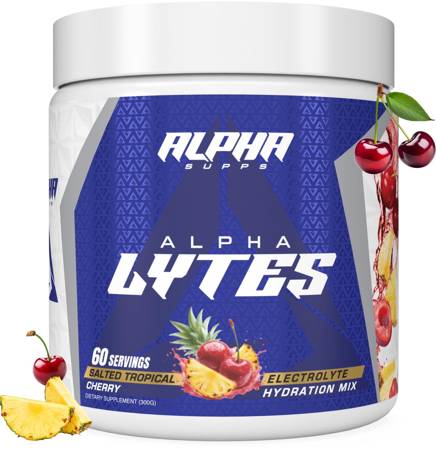 Alpha Lytes - Electrolyte Powder Daily Hydration Drink Mix - Sugar-Free, Zero Calorie Instant Formula with Trace Minerals and Antioxidants - Maple Wellness Supplements