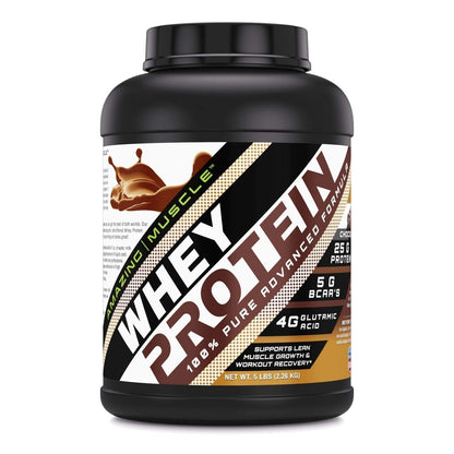 Amazing Muscle 100% Whey Protein Powder *Advanced Formula with Whey Protein - Maple Wellness Supplements