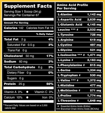 Amazing Muscle 100% Whey Protein Powder *Advanced Formula with Whey Protein - Maple Wellness Supplements