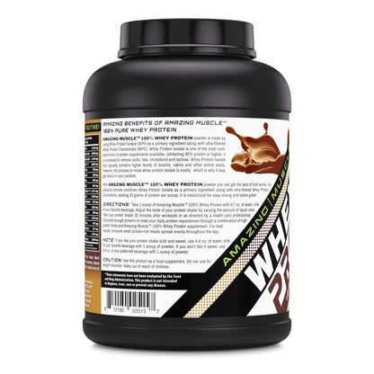 Amazing Muscle 100% Whey Protein Powder *Advanced Formula with Whey Protein - Maple Wellness Supplements