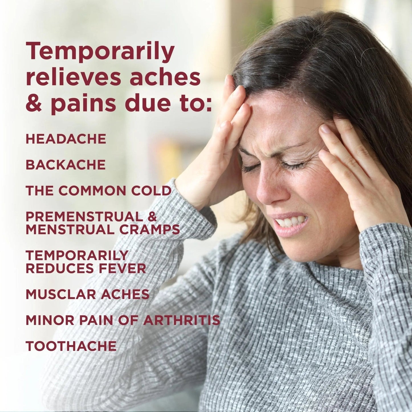 Amazon Basic Care Acetaminophen Extended-Release Tablets, 650 mg, Pain Reliever, Fever Reducer, 8 Hour Relief, 100 Count - Maple Wellness Supplements
