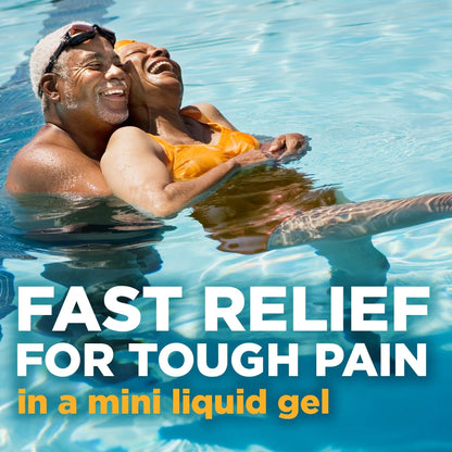 Amazon Basic Care Ibuprofen Mini Liquid Gels, 200 mg, Pain Reliever and Fever Reducer for Headache, Backache, Menstrual Pain, Arthritis, 160 Count - Maple Wellness Supplements