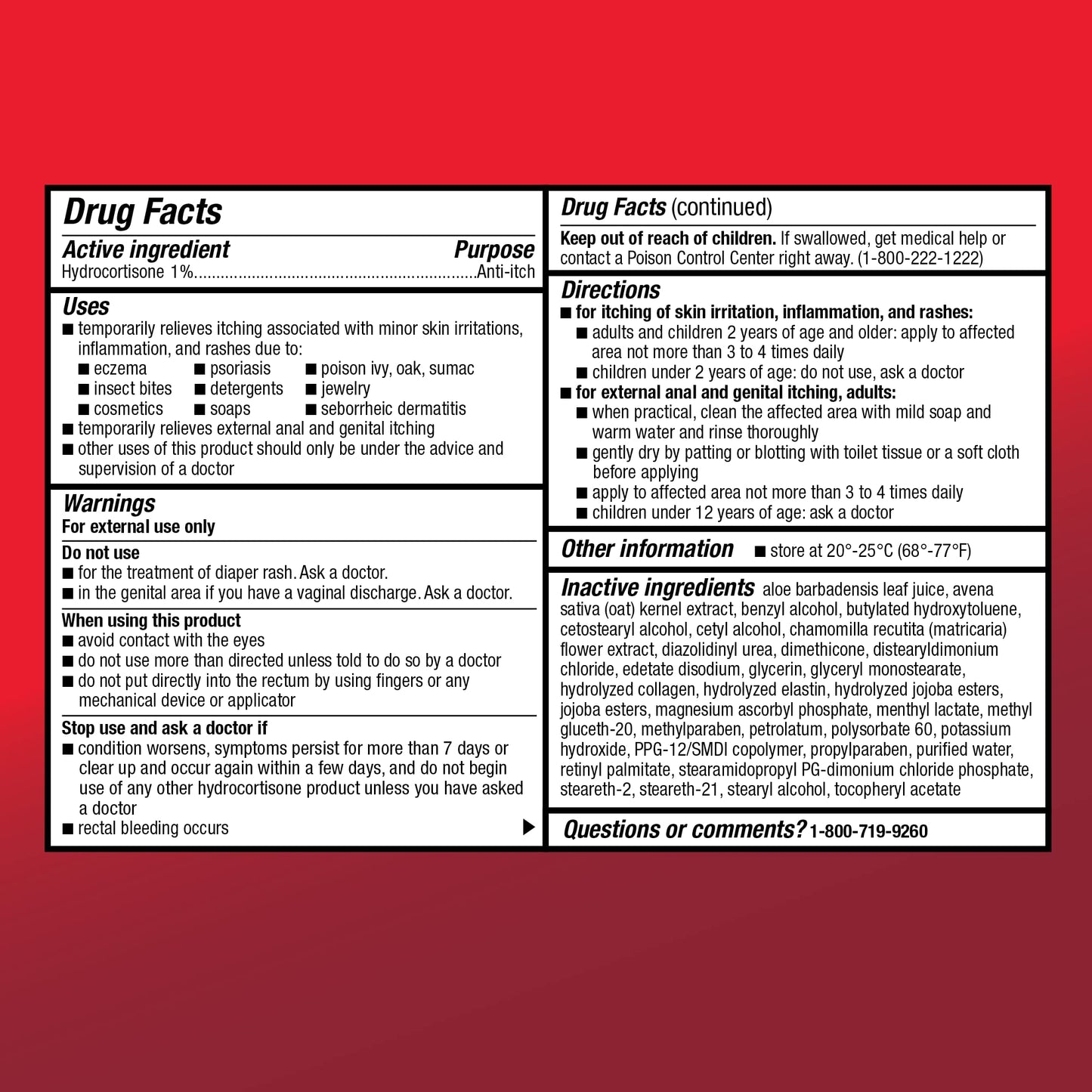 Amazon Basic Care Maximum Strength Anti-Itch Cream, Hydrocortisone 1 Percent Intensive Healing Formula, 1 ounce (Pack of 1) - Maple Wellness Supplements