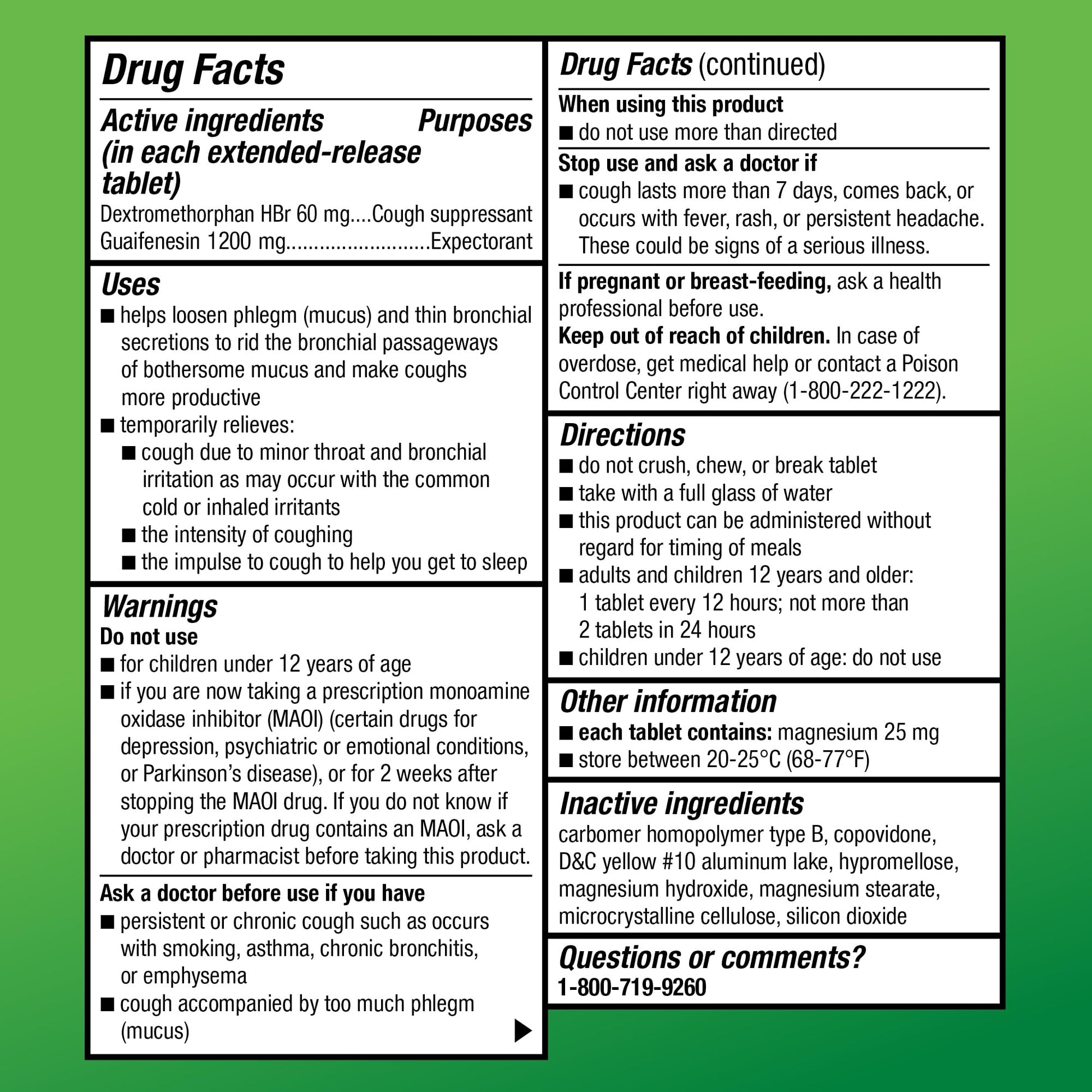Amazon Basic Care Maximum Strength Mucus DM, Expectorant and Cough Suppressant Extended-Release Tablets, 42 Count - Maple Wellness Supplements