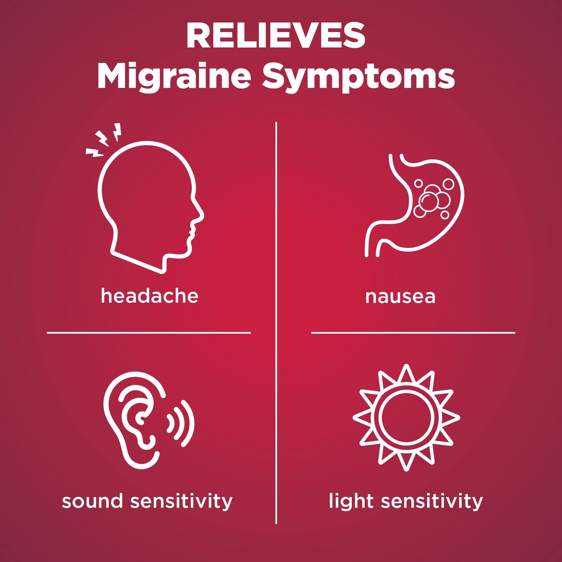 Amazon Basic Care Migraine Relief Geltabs, Pain Reliever, Acetaminophen 250 mg, Aspirin 250 mg (NSAID) and Caffeine 65 mg, Headache Relief, 80 Count - Maple Wellness Supplements