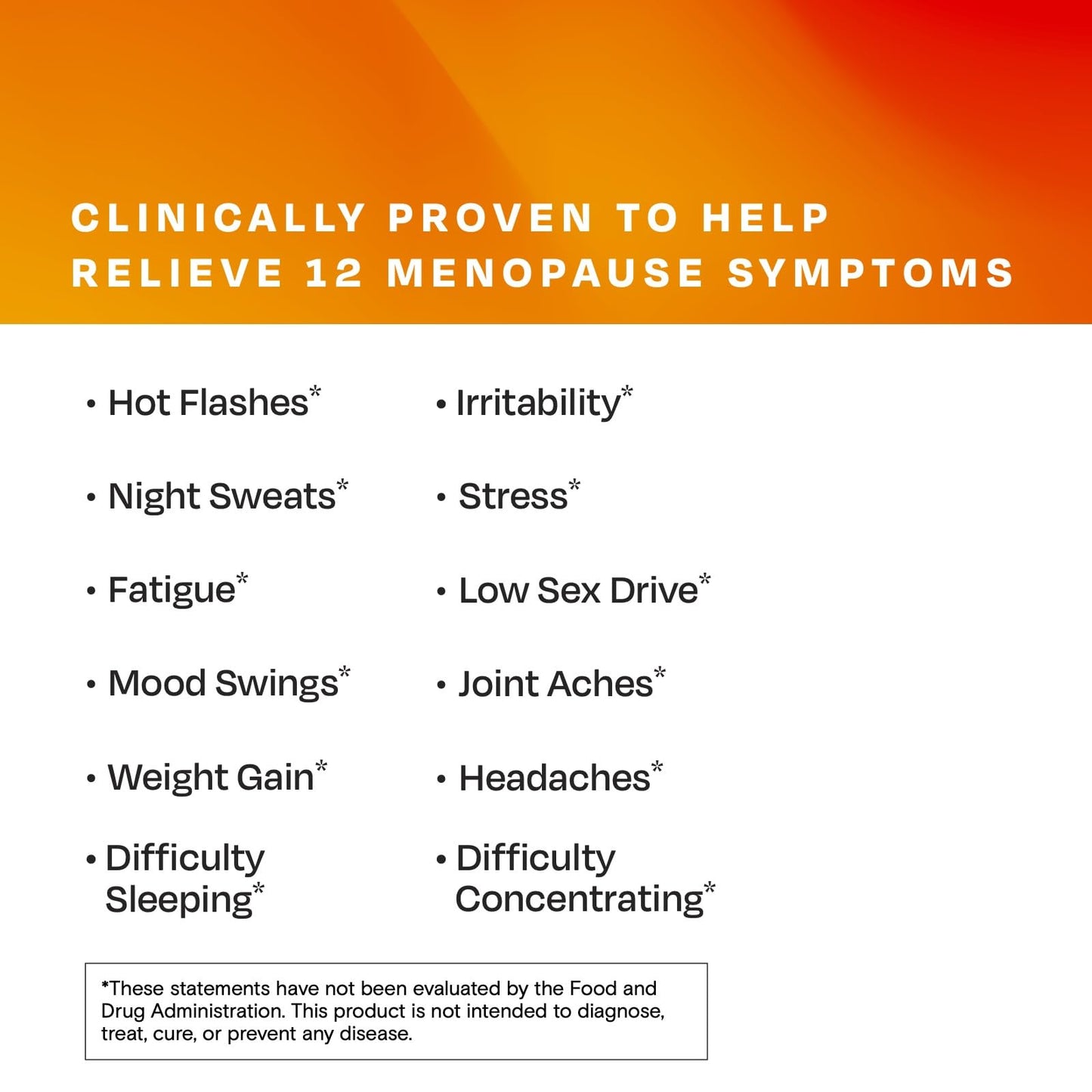 Amberen Menopause Supplement for Women, 60 Capsules, Clinically Proven, Helps Support Hormone Balance, Helps Relieve 12 Menopause Symptoms: Hot Flashes, Night Sweats, Mood Swings and More - Maple Wellness Supplements