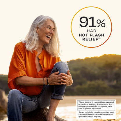 Amberen Menopause Supplement for Women, 60 Capsules, Clinically Proven, Helps Support Hormone Balance, Helps Relieve 12 Menopause Symptoms: Hot Flashes, Night Sweats, Mood Swings and More - Maple Wellness Supplements