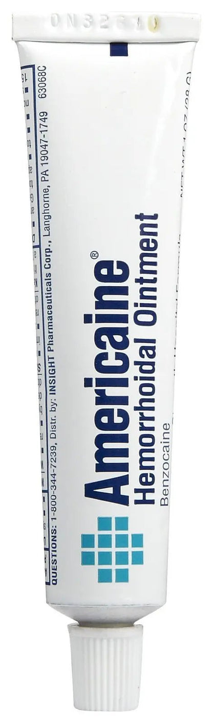 Americaine Hemorrhoidal Ointment Maximum Strength 20% Benzocaine 1 oz - Maple Wellness Supplements
