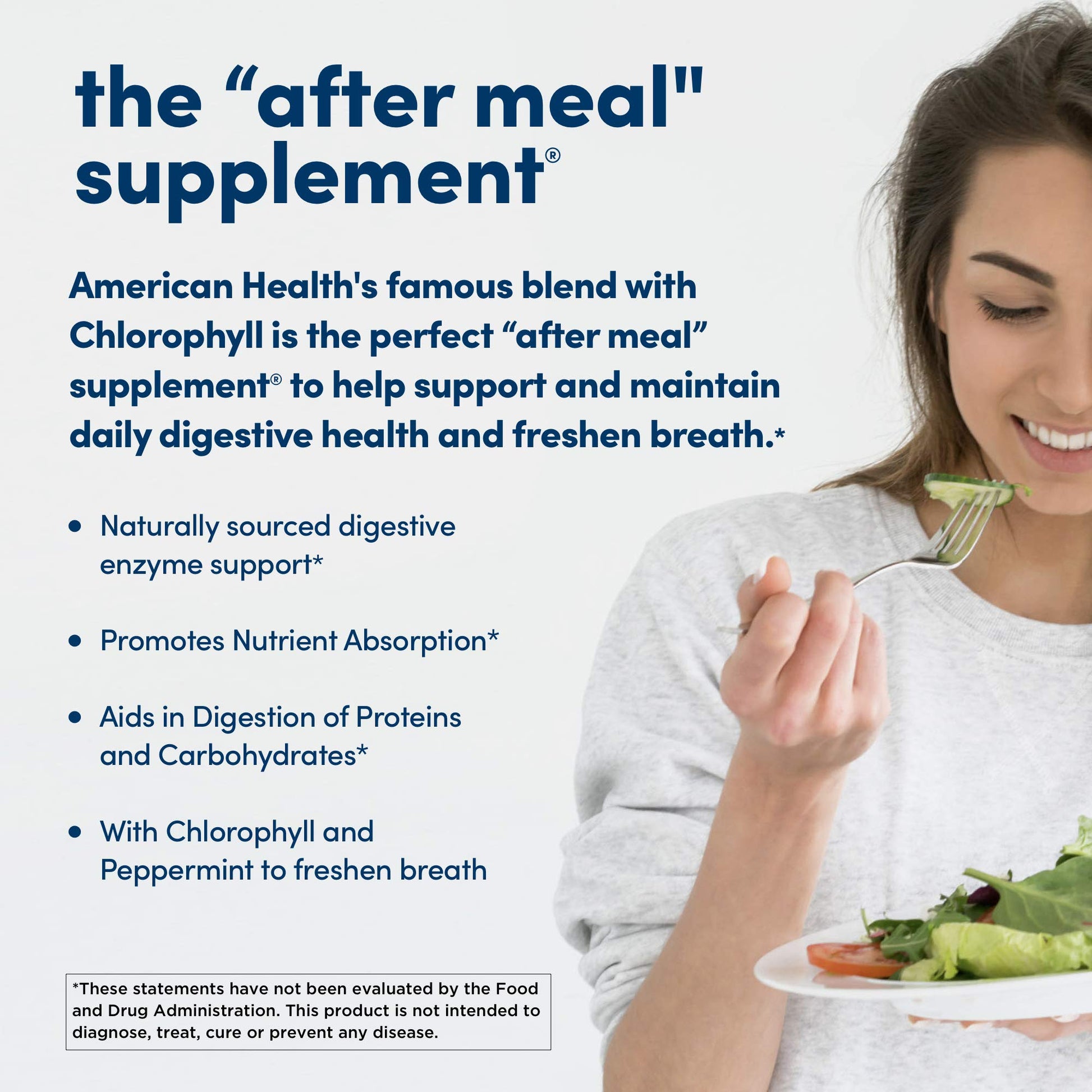 American Health Chewable Papaya Enzyme with Chlorophyll 600 Chwbls - Maple Wellness Supplements