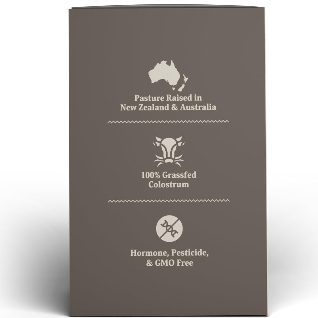 Ancestral Supplements Grass Fed Beef Bovine Colostrum Powder Packets, Immune Support - Maple Wellness Supplements