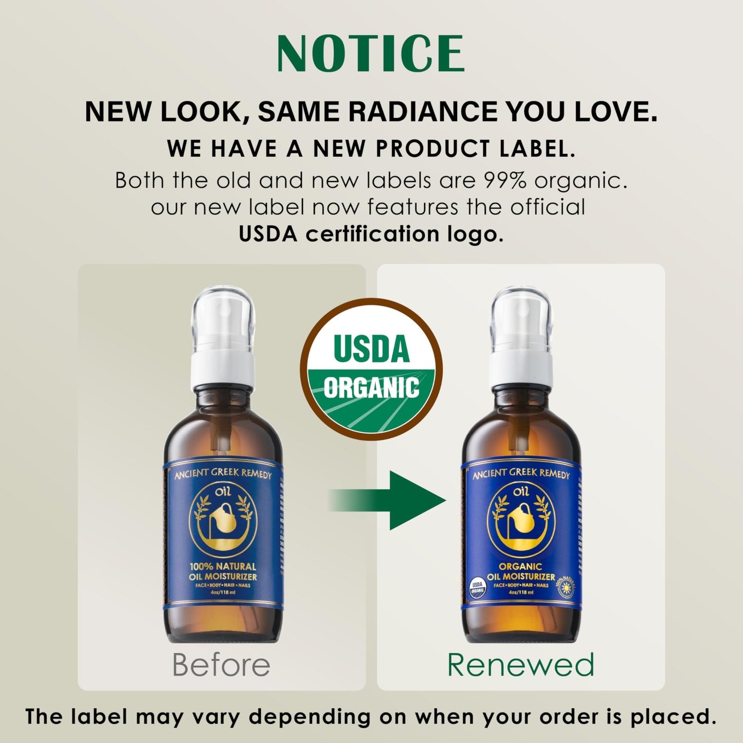Ancient Greek Remedy Body Oil - Organic After Shower Face Oil & Body Moisturizer for Dry Skin - Almond, Jojoba, Olive, Lavender - Maple Wellness Supplements