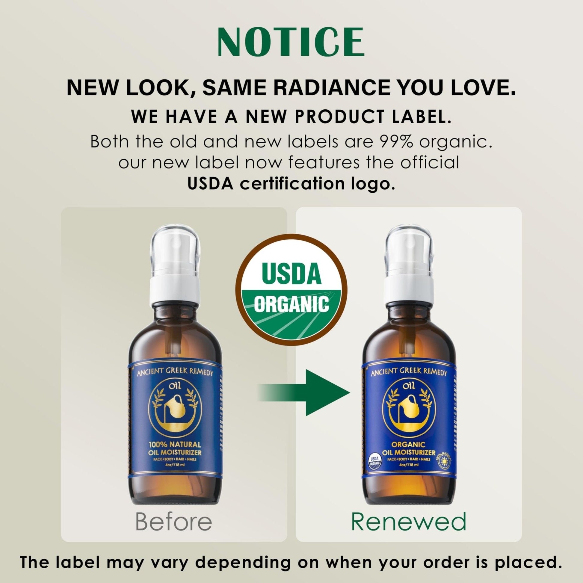 Ancient Greek Remedy Body Oil - Organic After Shower Face Oil & Body Moisturizer for Dry Skin - Almond, Jojoba, Olive, Lavender - Maple Wellness Supplements