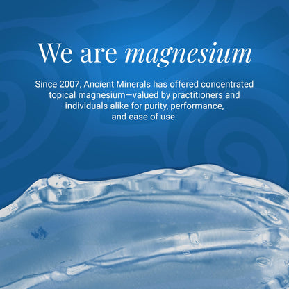 Ancient Minerals Magnesium Gel Ultra with OptiMSM and Aloe Vera - Topical Magnesium Gel Formula with MSM Best Used for Massage and Topical Application (8oz) - Maple Wellness Supplements