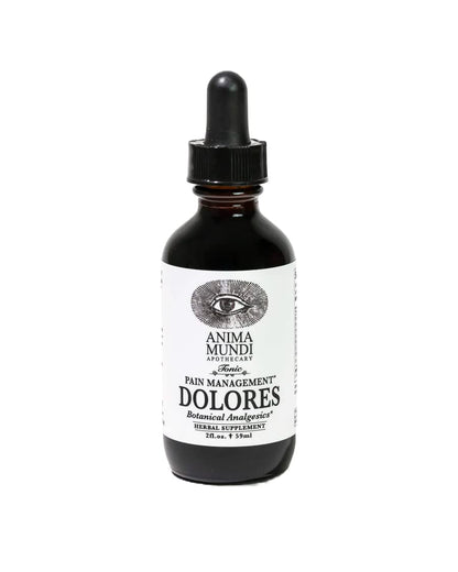 Anima Mundi Apothecary Dolores Tonic - Herbal Pain Management Supplement - Liquid Drops for Pain Management Support (2oz / 59ml) - Maple Wellness Supplements