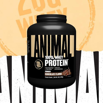 Animal 100% Whey Protein Powder – Whey Blend for Pre- or Post-Workout, Recovery - Maple Wellness Supplements