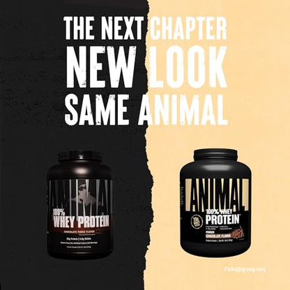 Animal 100% Whey Protein Powder – Whey Blend for Pre- or Post-Workout, Recovery - Maple Wellness Supplements