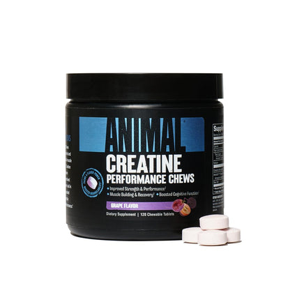 Animal Creatine Chews Tablets - Enhanced Creatine Monohydrate with AstraGin - Maple Wellness Supplements