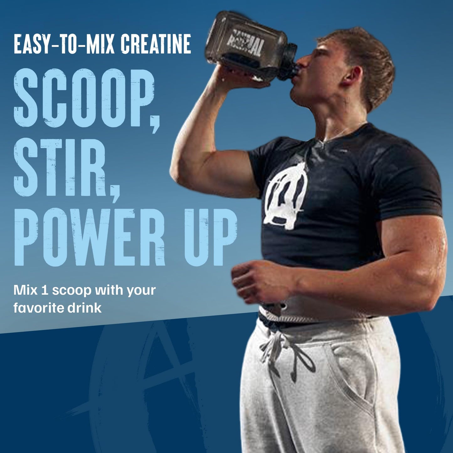 Animal Creatine HMB Powder – 3g myHMB + 5g Creatine with Electrolytes for Recovery & Daily Energy – Power Punch Flavor, 30 Servings - Maple Wellness Supplements