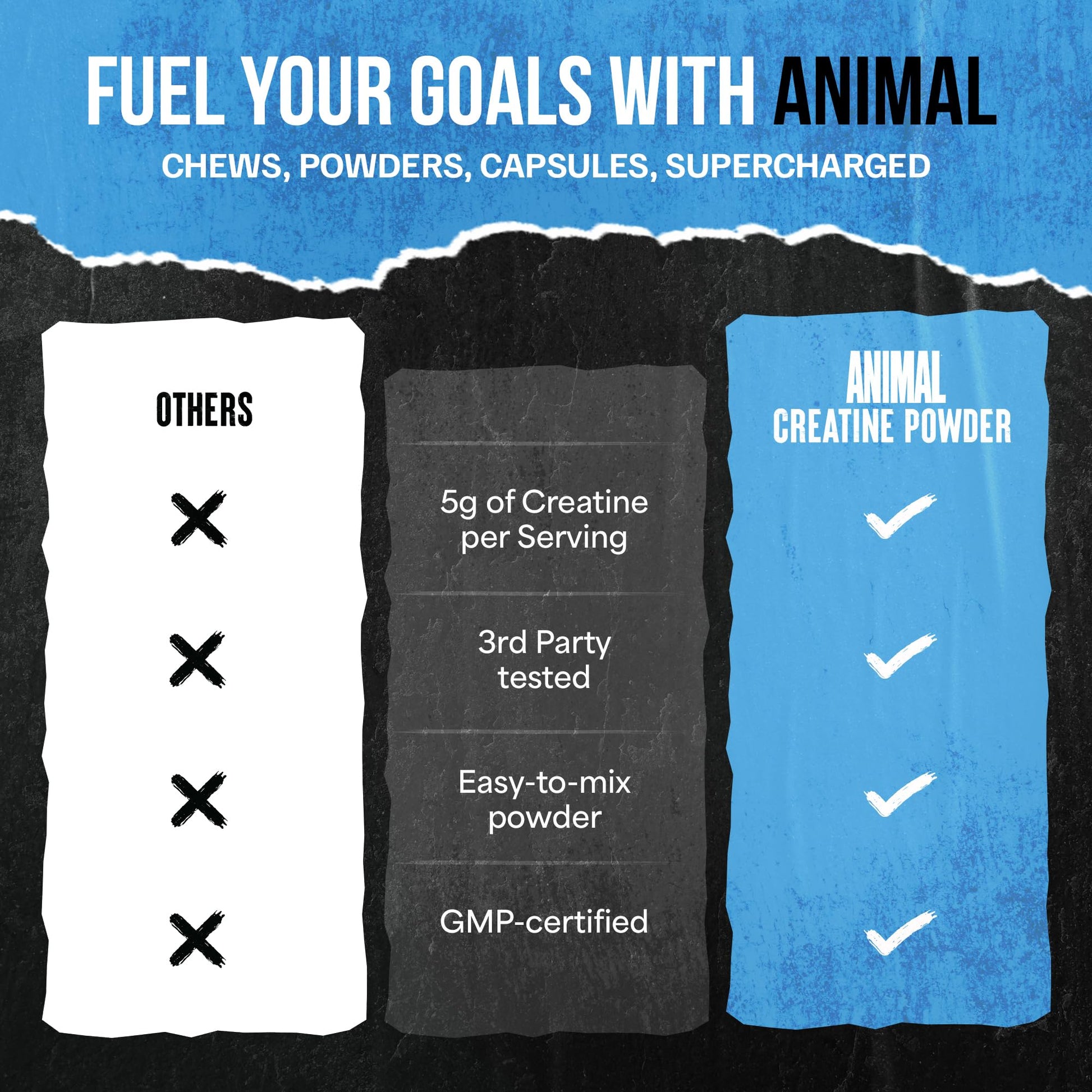 Animal Creatine Monohydrate Powder — Micronized for Muscle Recovery, Cellular Energy, and Daily Wellness — for Men and Women - Maple Wellness Supplements