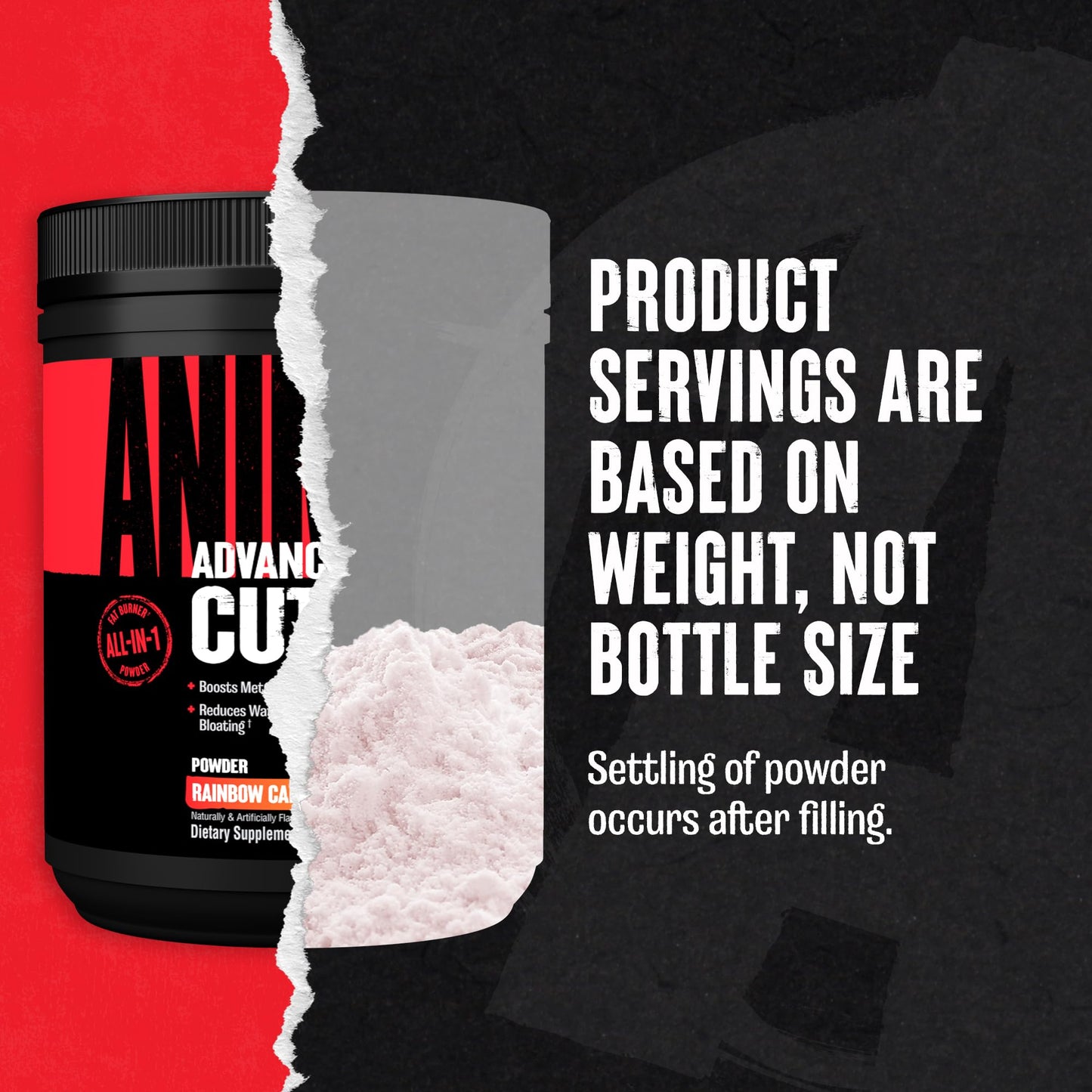 Animal Cuts Thermogenic Fat Burner Powder - Weight Loss for Women and Men for Metabolism, Energy, Focus, and Nootropic Brain Support with Ketones Appetite Suppressant - Maple Wellness Supplements