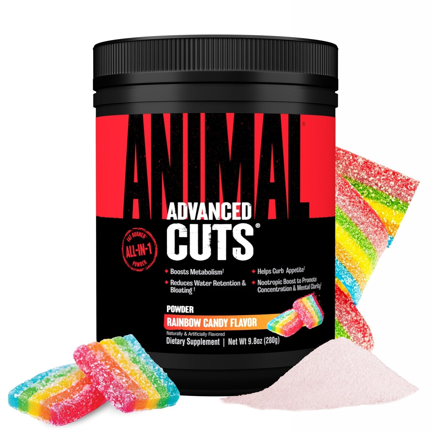 Animal Cuts Thermogenic Fat Burner Powder - Weight Loss for Women and Men for Metabolism, Energy, Focus, and Nootropic Brain Support with Ketones Appetite Suppressant - Maple Wellness Supplements