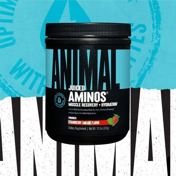 Animal Juiced Amino Acids - BCAA/EAA Matrix Plus Hydration with Electrolytes and Sea - Maple Wellness Supplements