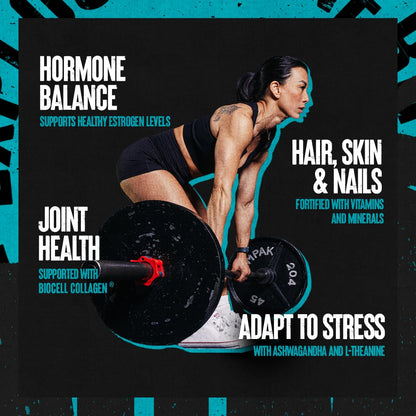 Animal Power Balance – Women's Alpha F Comprehensive Formula – Supports Hormonal Balance, Complexion, Hair, Nails, Mood and Stress, Intestinal Health, & Bone and Joint Health – 30 Packs - Maple Wellness Supplements