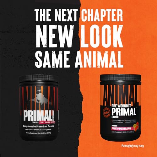 Animal Primal Muscle Hydration + Preworkout Powder – Contains Beta Alanine, 3DPump - Maple Wellness Supplements
