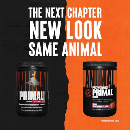 Animal Primal Muscle Hydration + Preworkout Powder – Contains Beta Alanine, 3DPump - Maple Wellness Supplements
