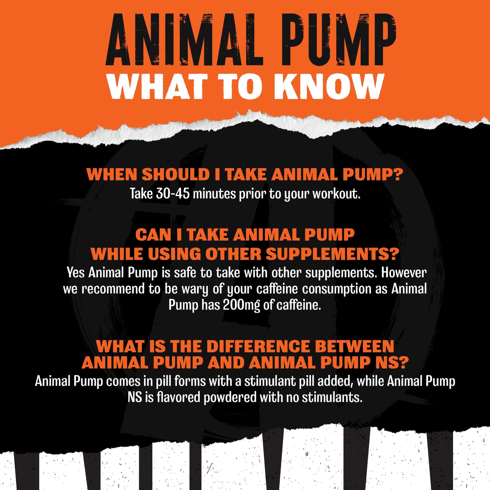 Animal Pump Pre-Workout Supplement – for Energy, Focus and Muscle Volumizing, with Nitric Oxide Boosters Including Stims and Nootropics, Creatine, - Maple Wellness Supplements