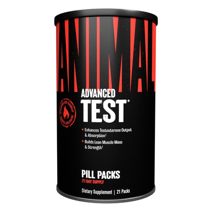 Animal Test Booster for Men - Male Enhancing Supplement Libido Booster for Strength Athletes & Bodybuilders to Increase Stamina, Endurance, Muscle Growth, All-in-One Packs – 21 Day Cycle - Maple Wellness Supplements
