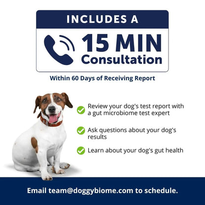 AnimalBiome Dog Gut Health Test – DoggyBiome At Home Stool Testing Kit, Canine Fecal Analysis for Digestive Issues, Diarrhea & Allergy Insights w/Personalized Report & Custom Plan (Dogs in US) - Maple Wellness Supplements
