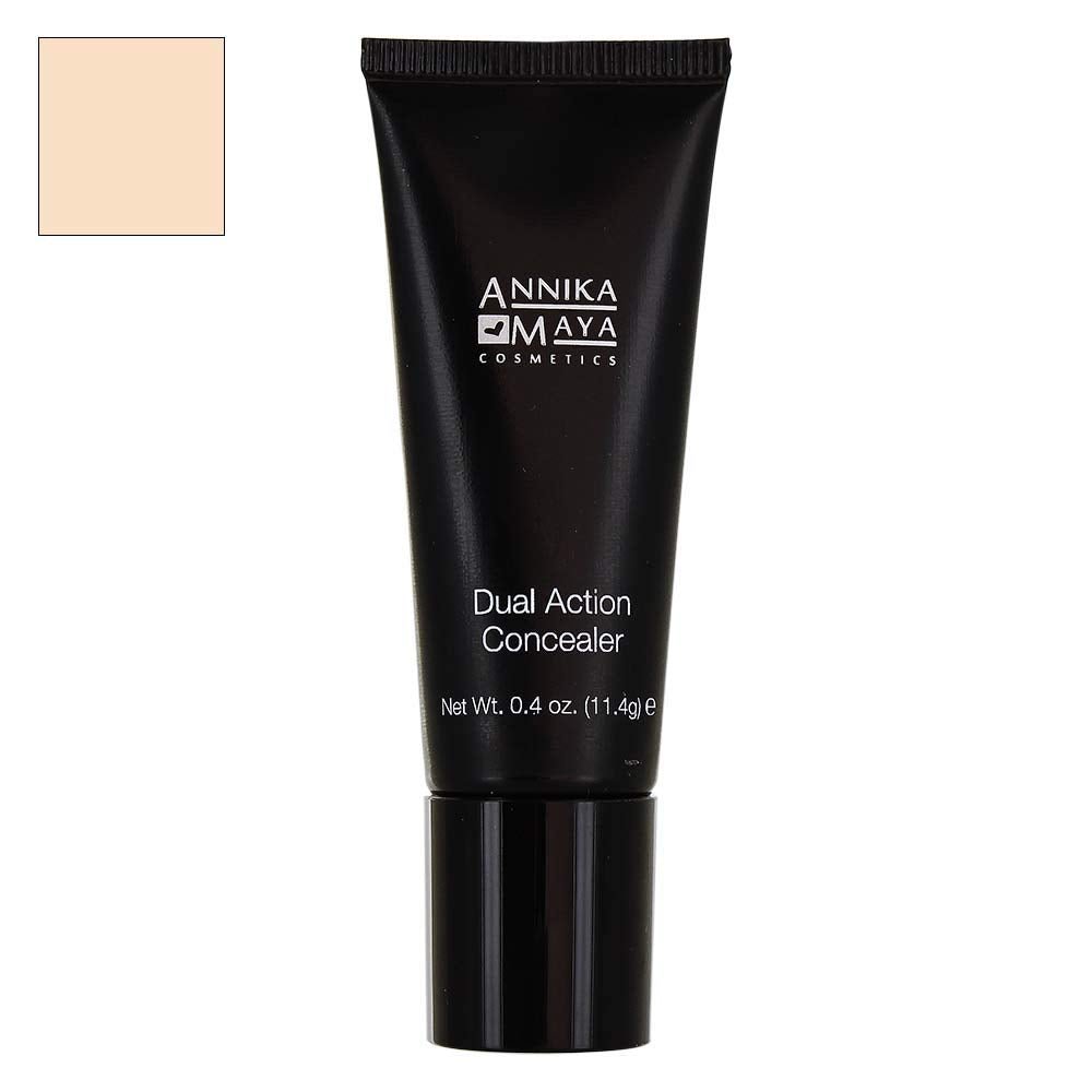 Annika Maya Dual Action Undereye Concealer for Neutralizing Dark Circles (Light) - Maple Wellness Supplements