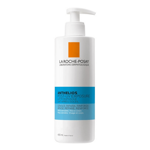 Anthelios after-sun milk LA ROCHE POSAY - family size pump bottle 400ml - Maple Wellness Supplements