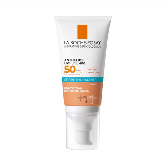 Anthelios UVMUNE 400 50ml tinted moisturizing cream for sensitive skin, 50+ LA ROCHE POSAY - Maple Wellness Supplements