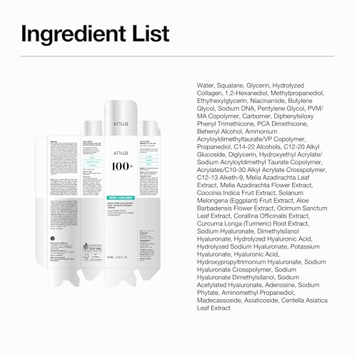 Anua PDRN Hyaluronic Acid 100 Moisturizing Cream, Lightweight, Non-Greasy Hydrating Face Moisturizer with Salmon DNA - Maple Wellness Supplements