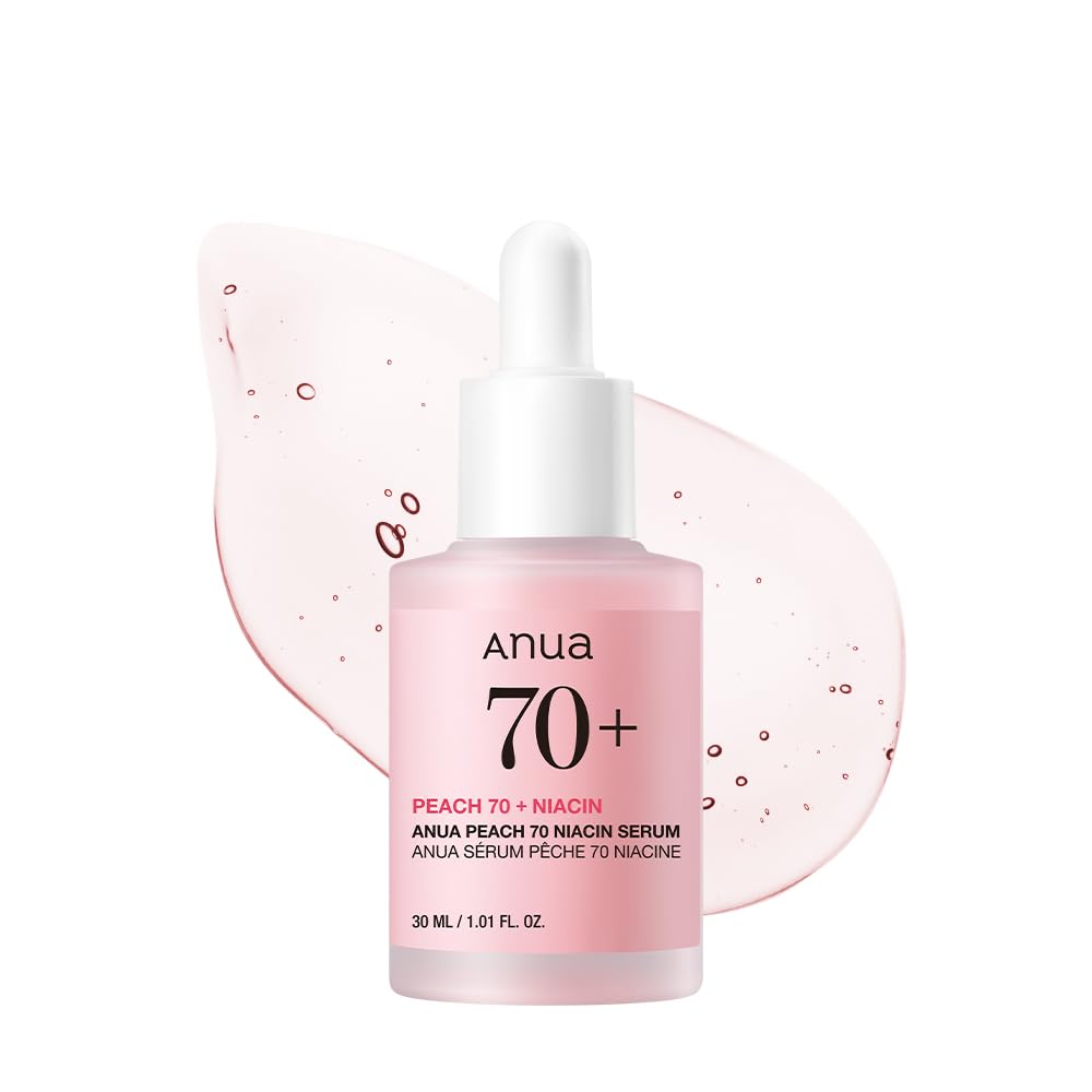 Anua Peach 70 Niacinamide Serum, Daily Glow Serum For Face, Skin Tone & Dullness Care with Vitamin B12, Lightweight - Maple Wellness Supplements