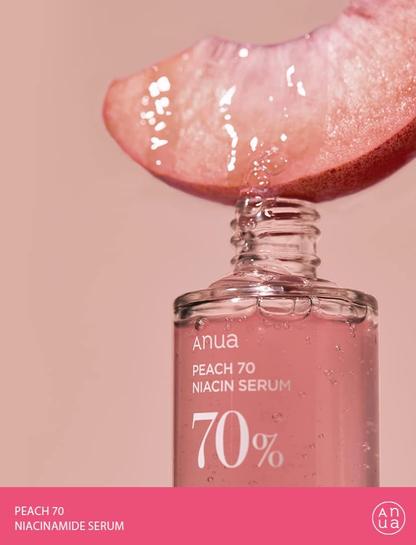 Anua Peach 70 Niacinamide Serum, Daily Glow Serum For Face, Skin Tone & Dullness Care with Vitamin B12, Lightweight - Maple Wellness Supplements