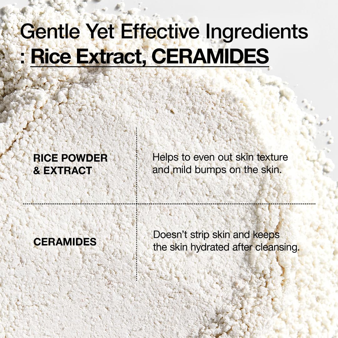 ANUA Rice Enzyme Brightening Cleansing Powder, Exfoliating Powder-to-Foam Cleanser, Smooth Texture & Clarity - Maple Wellness Supplements